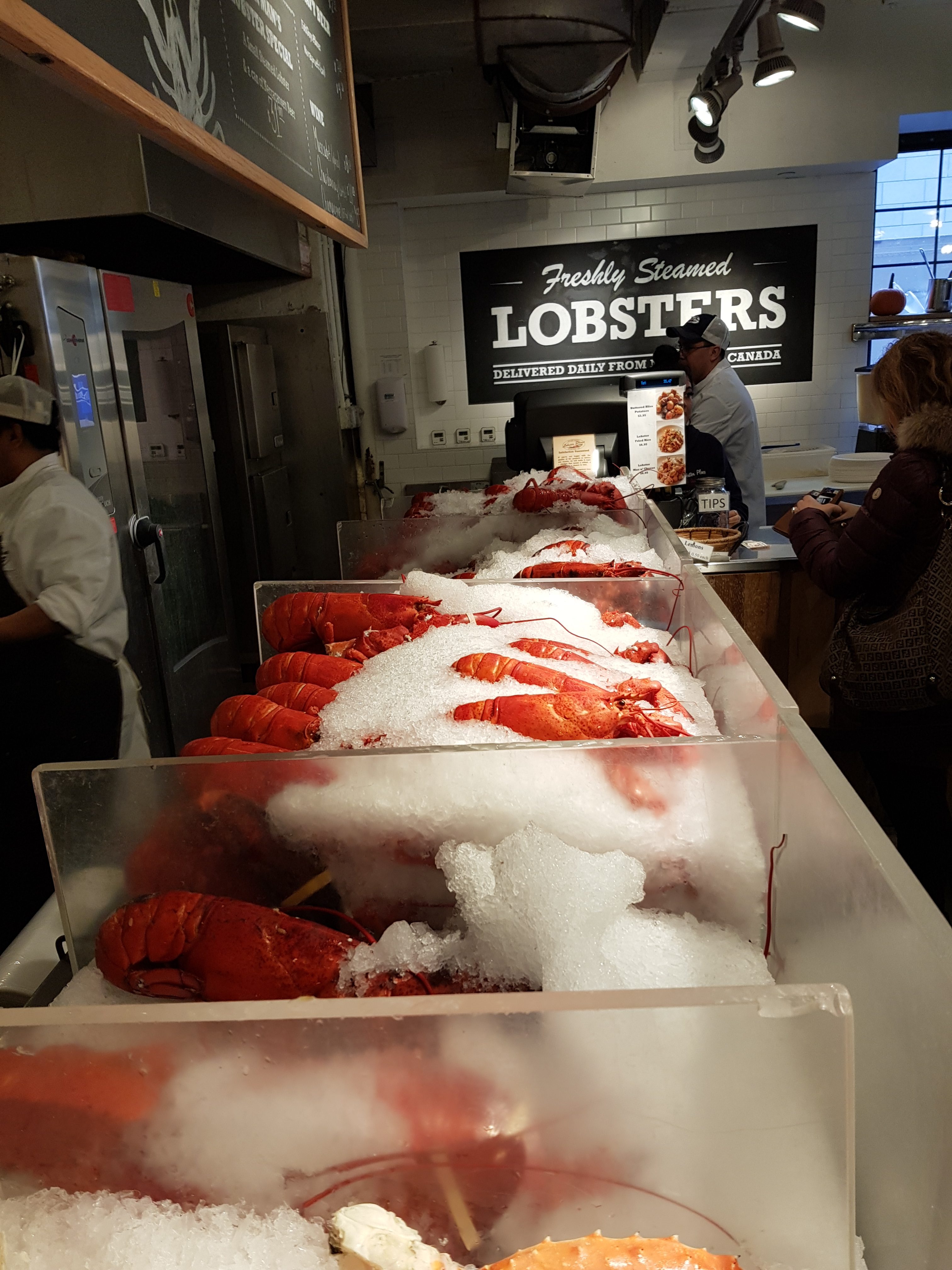 mangiare aragosta a new york