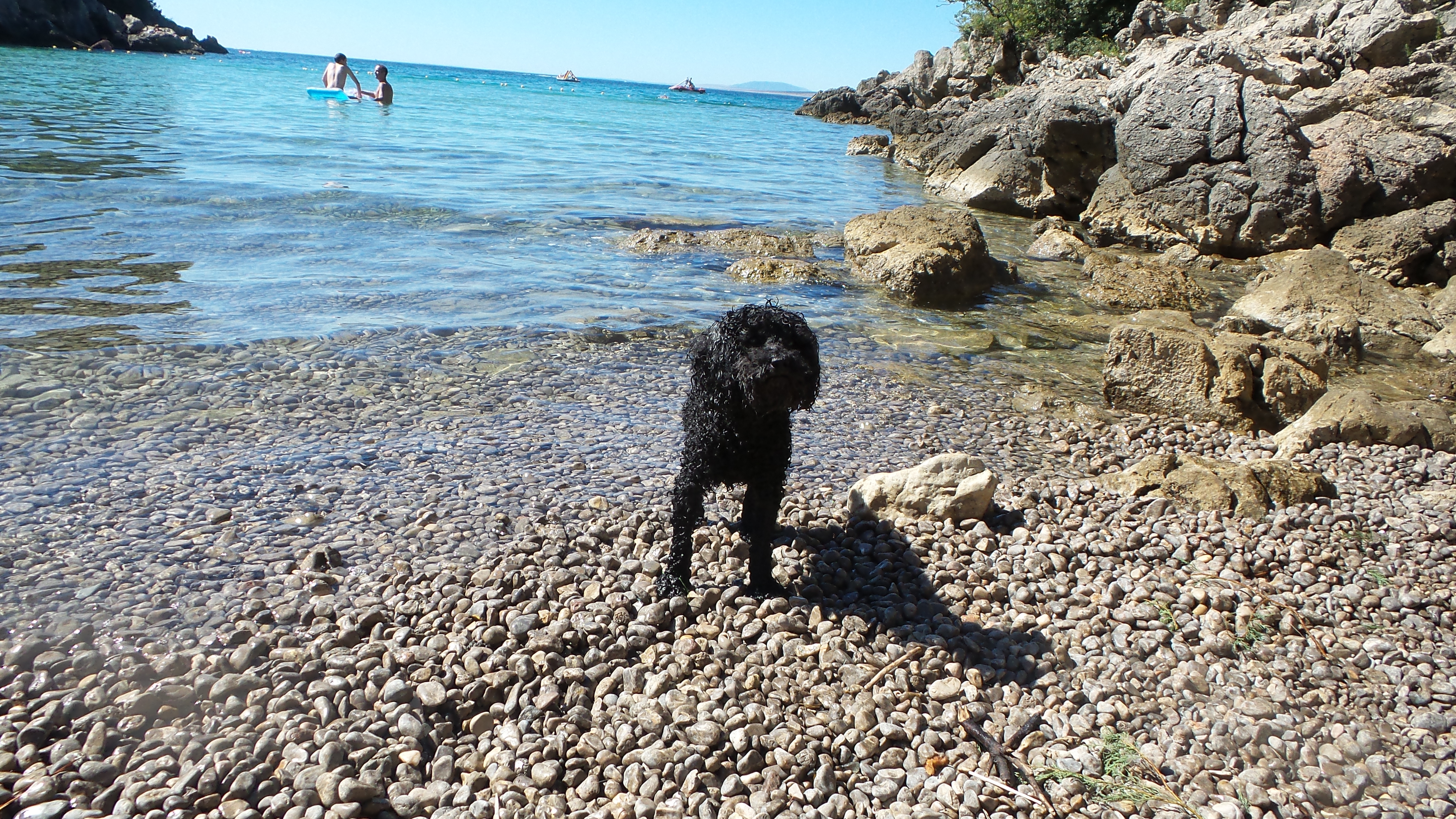 La spiaggia di Redegara