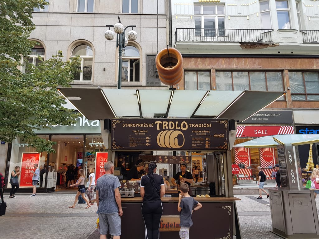 Un chiosco di Trdlenik