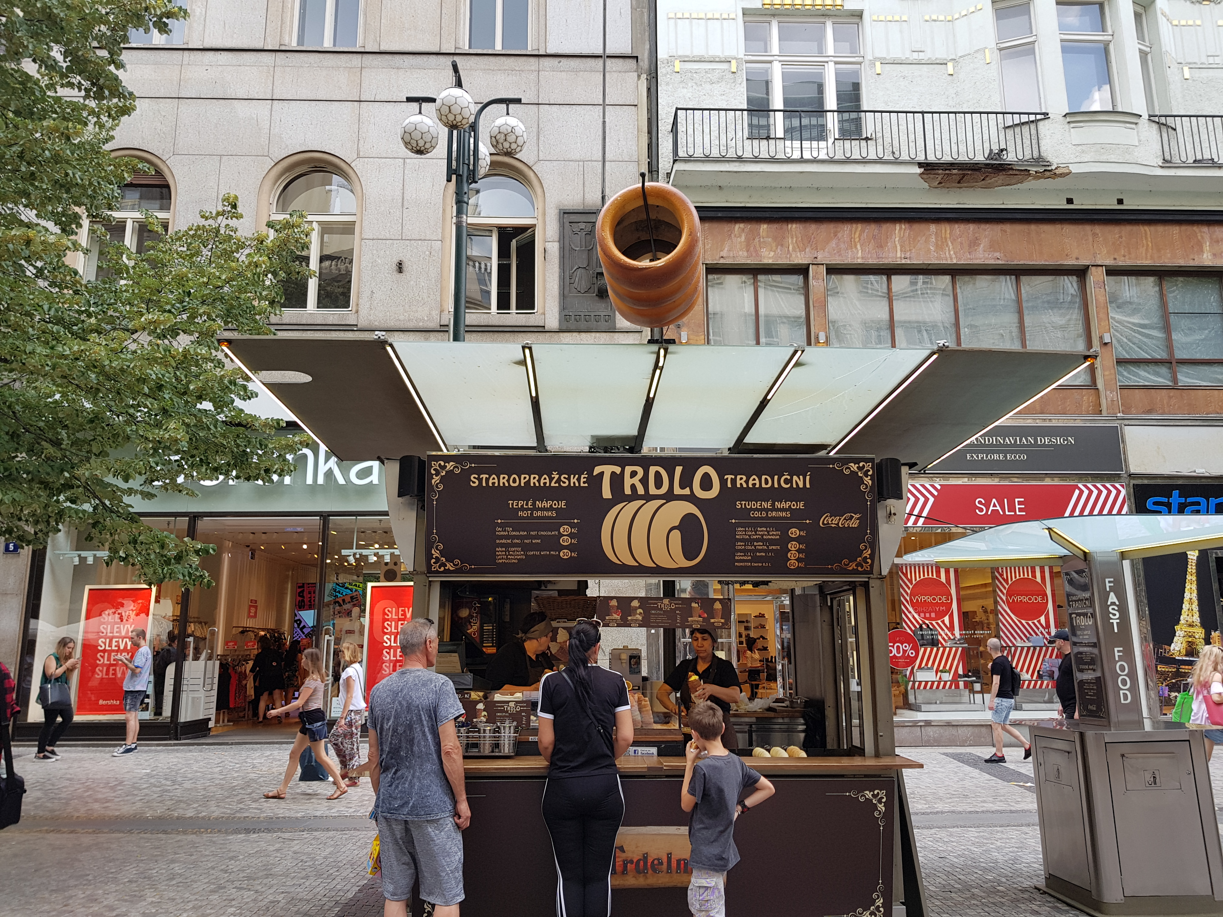 Un chiosco di Trdlenik