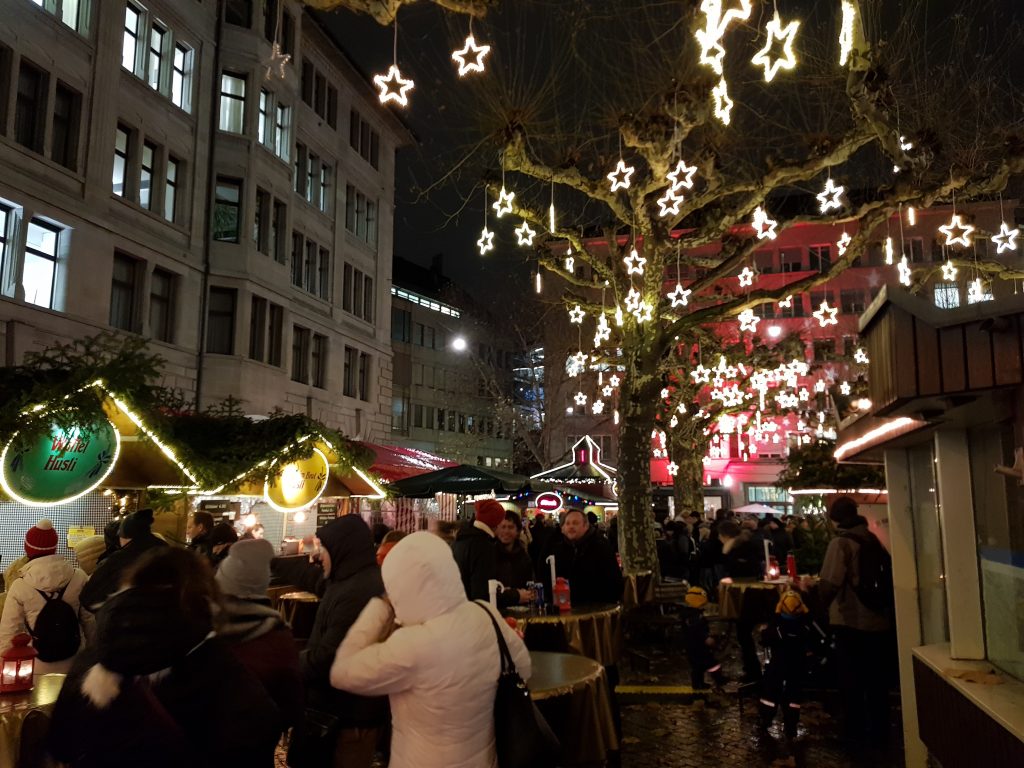 I mercatini di Natale della Werdmühleplatz