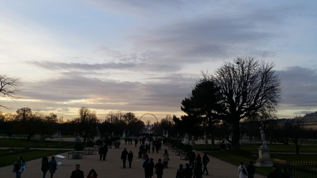 Place de la Concorde al tramonto
