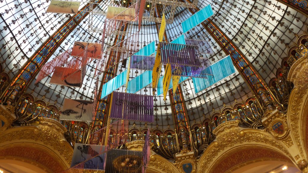 Le Galeries Lafayette di Parigi