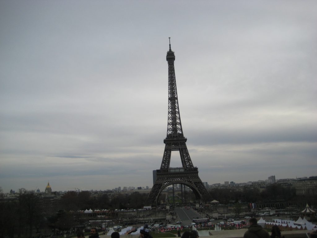 itinerario un giorno a Parigi: Tour Eiffel dal Trocadero