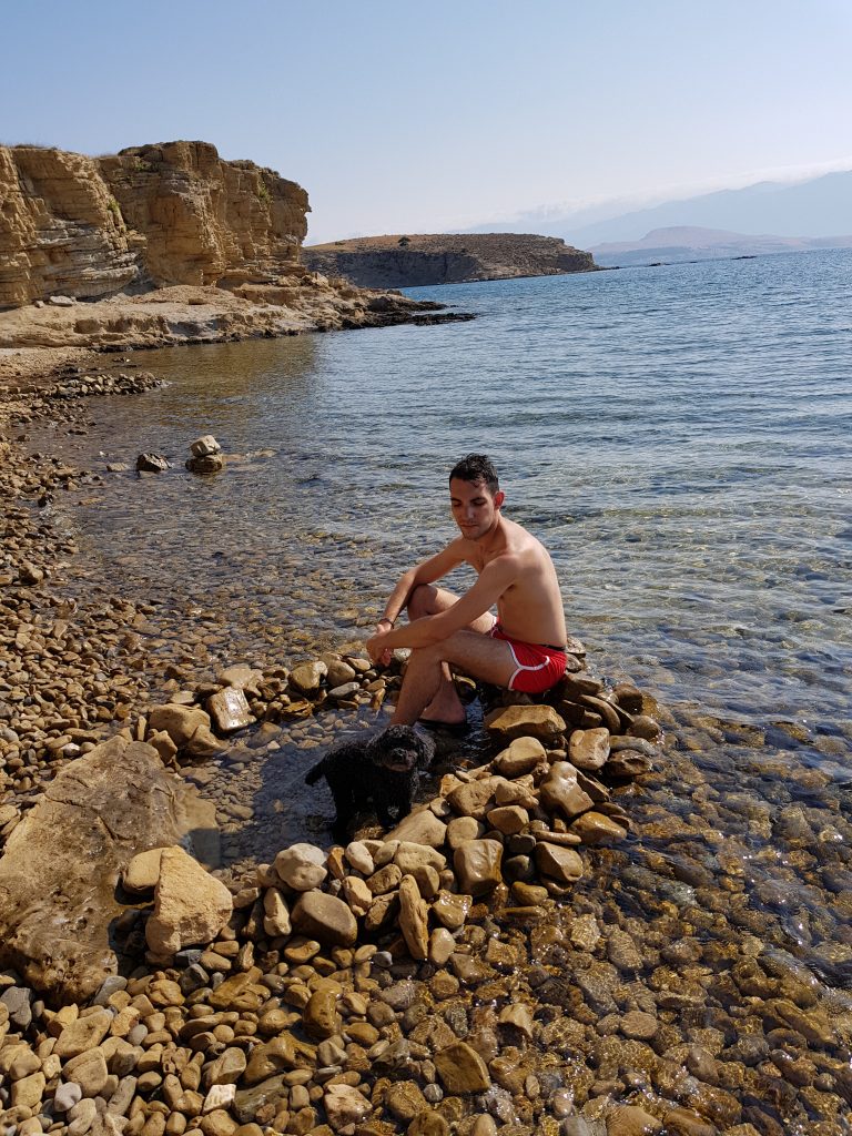 La spiaggia Kaštelina di Rab