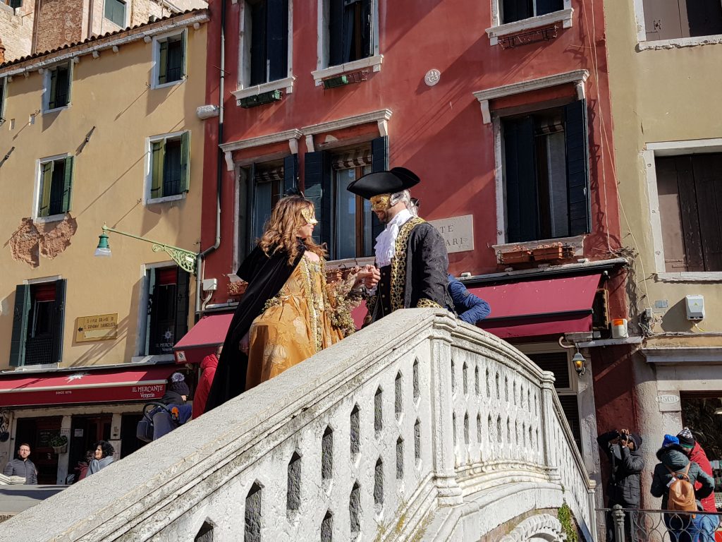 Le maschere di carnevale a Venezia