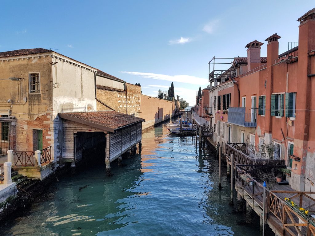 l'isola della Giudecca a Venezia