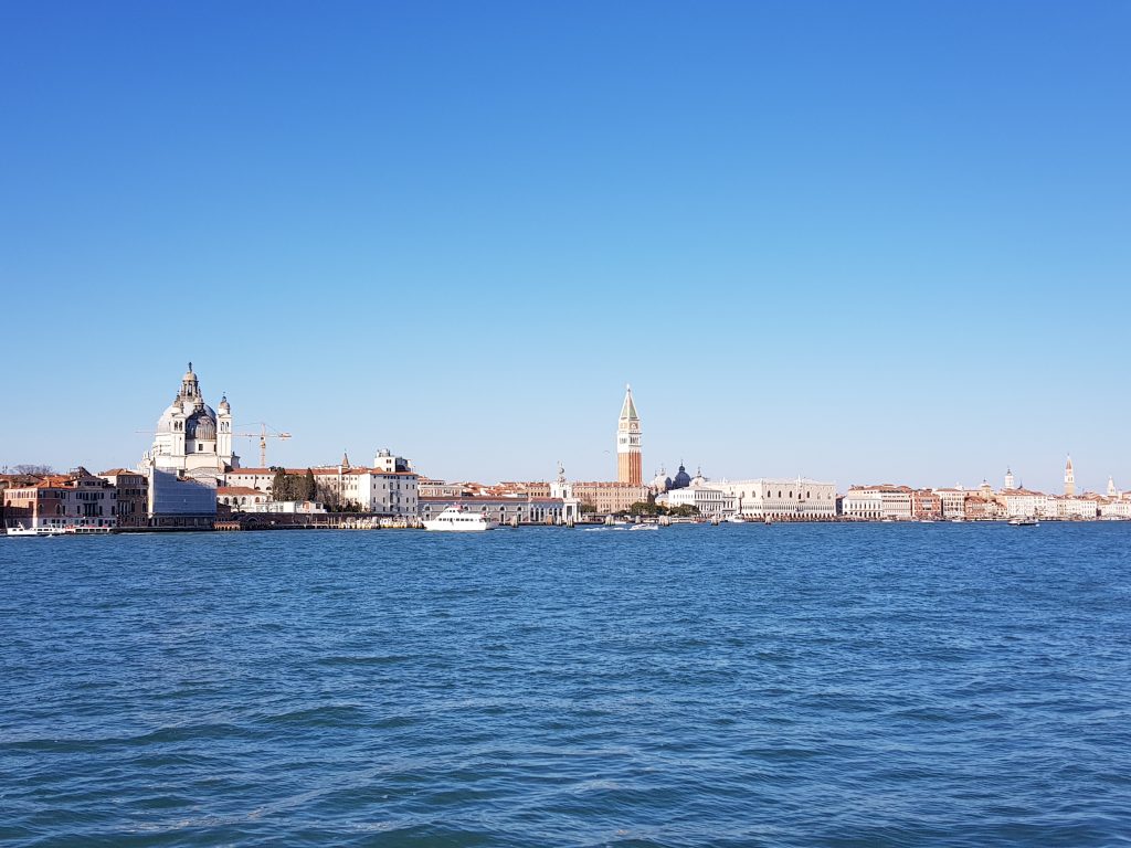 La vista su Venezia dalla Giudecca