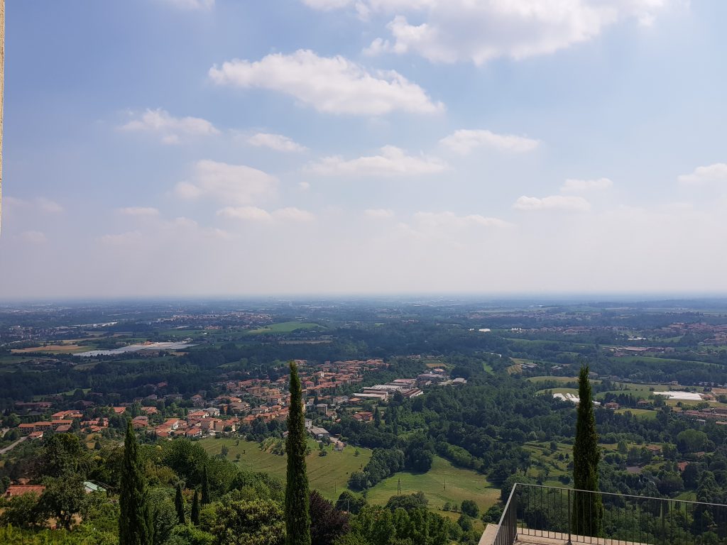 La vista da Montevecchia