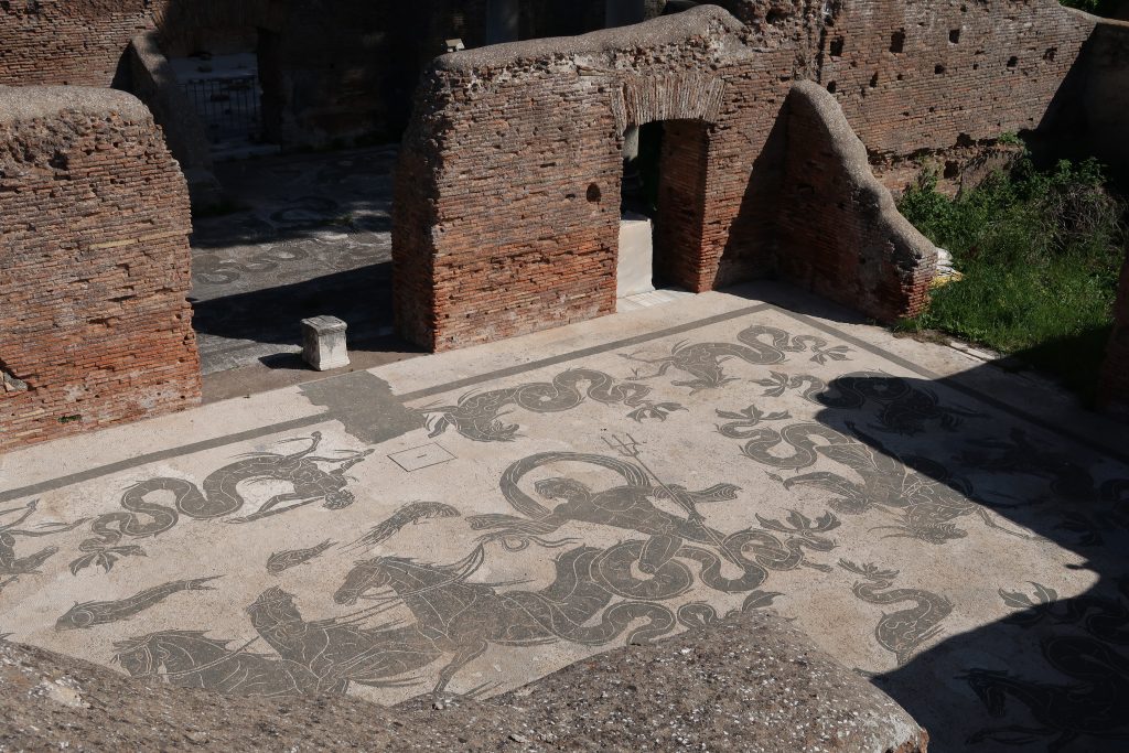 Visitare Ostia Antica: i mosaici