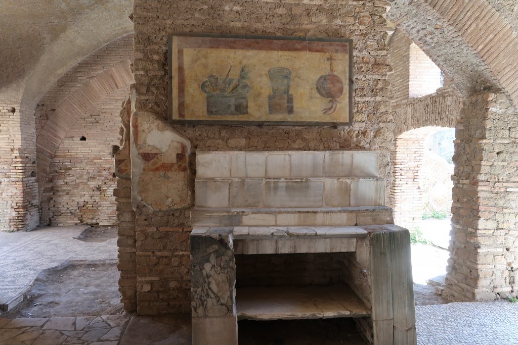 L'antica taverna di Ostia Antica