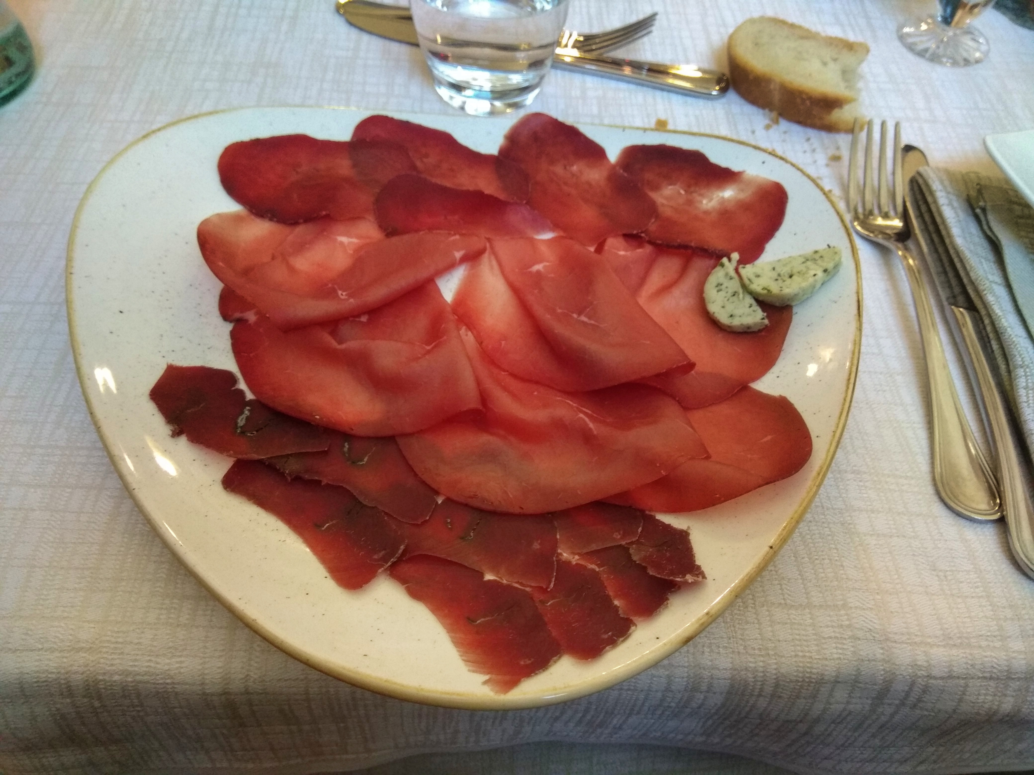 La bresaola valtellinese