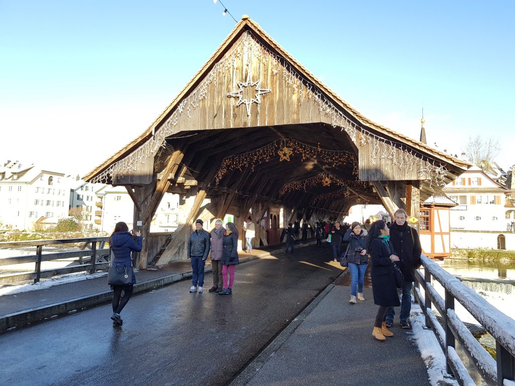 cosa vedere a Bremgarten: il ponte di legno coperto