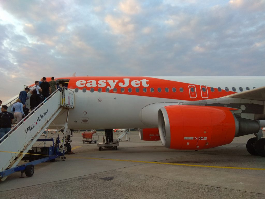 Un aereo di easyjet