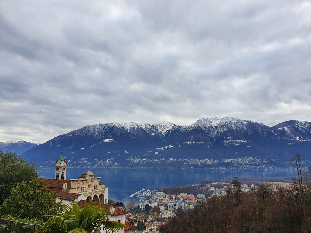 La vista dal Santuario della Madonna del Sasso