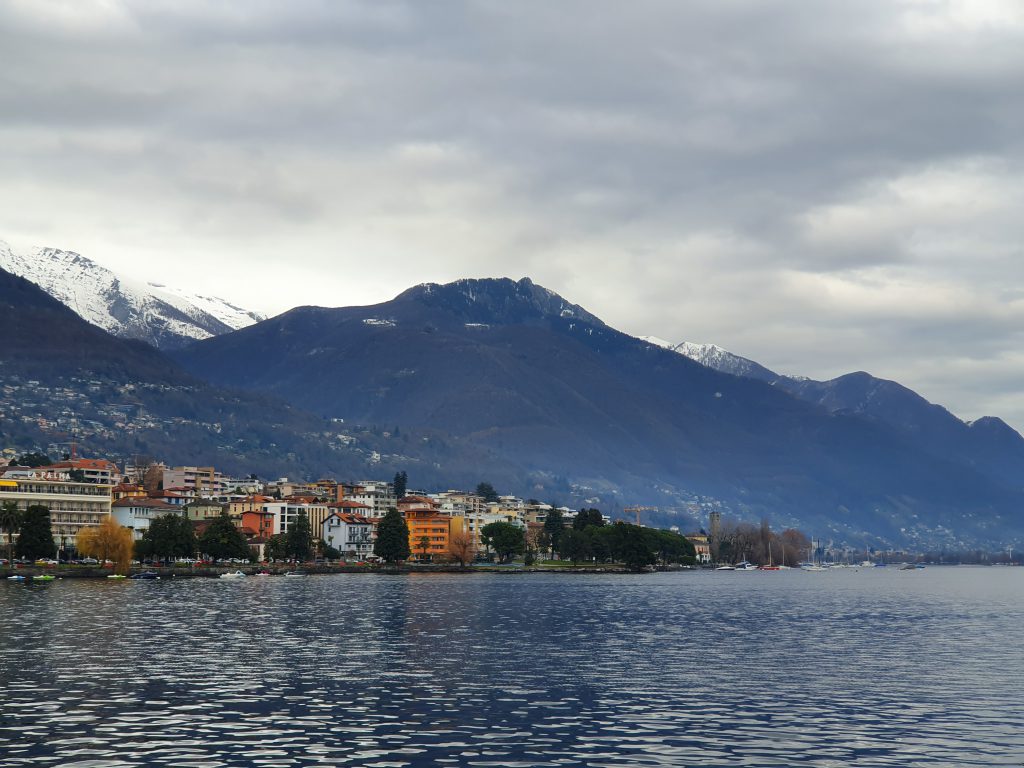 Il lungolago di Locarno