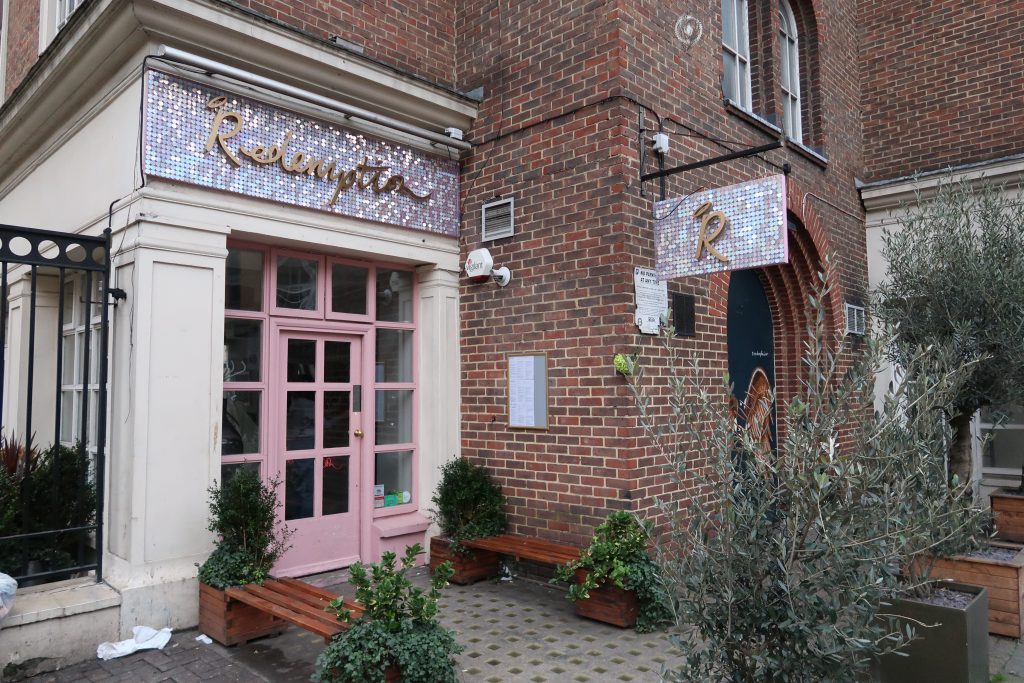 Il redemption bar a Shoreditch