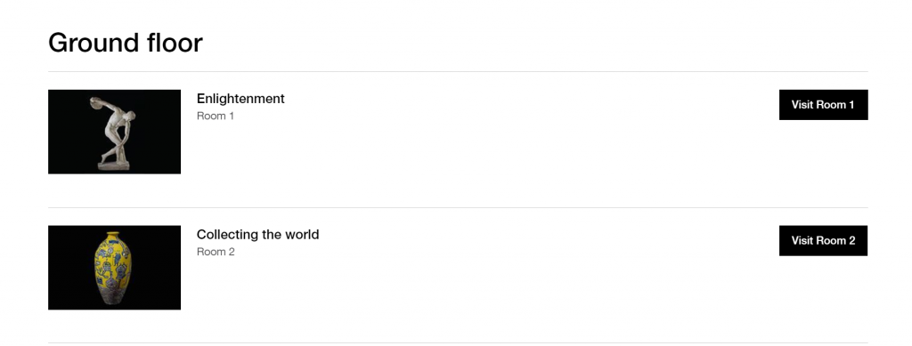 Il tour virtuale per la collezione del British Museum