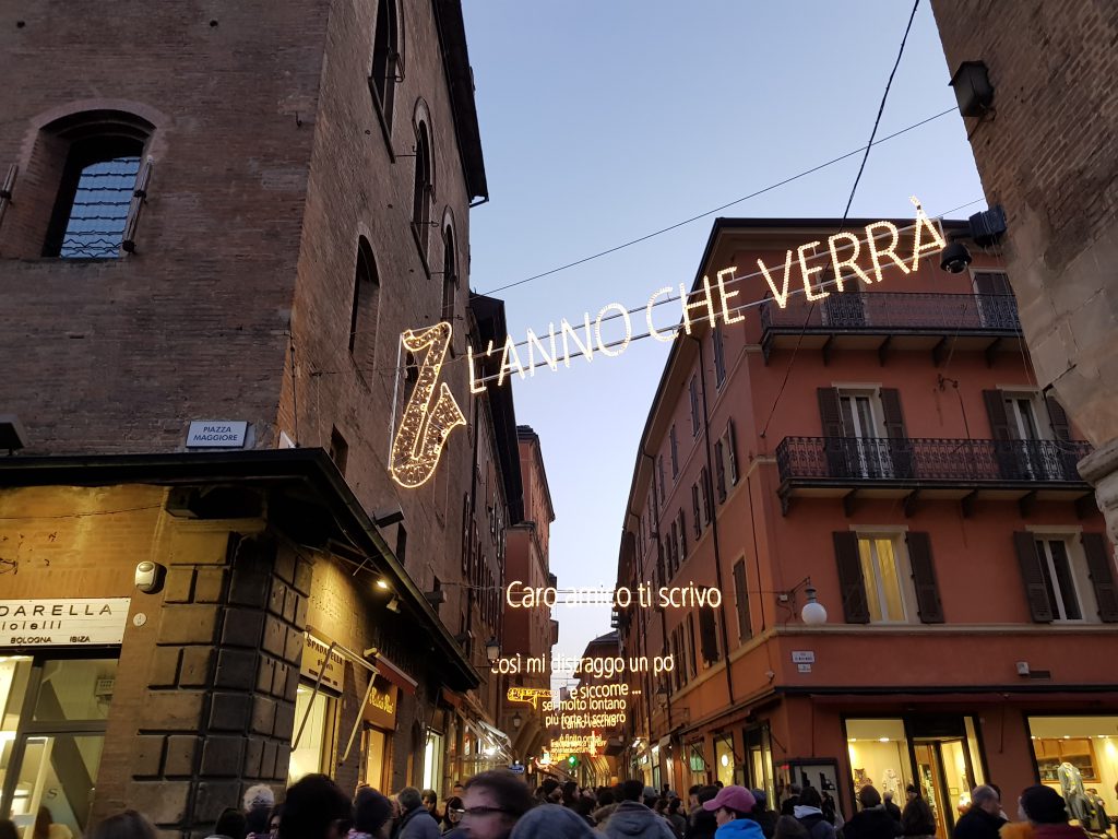 Via D'Azeglio a Bologna
