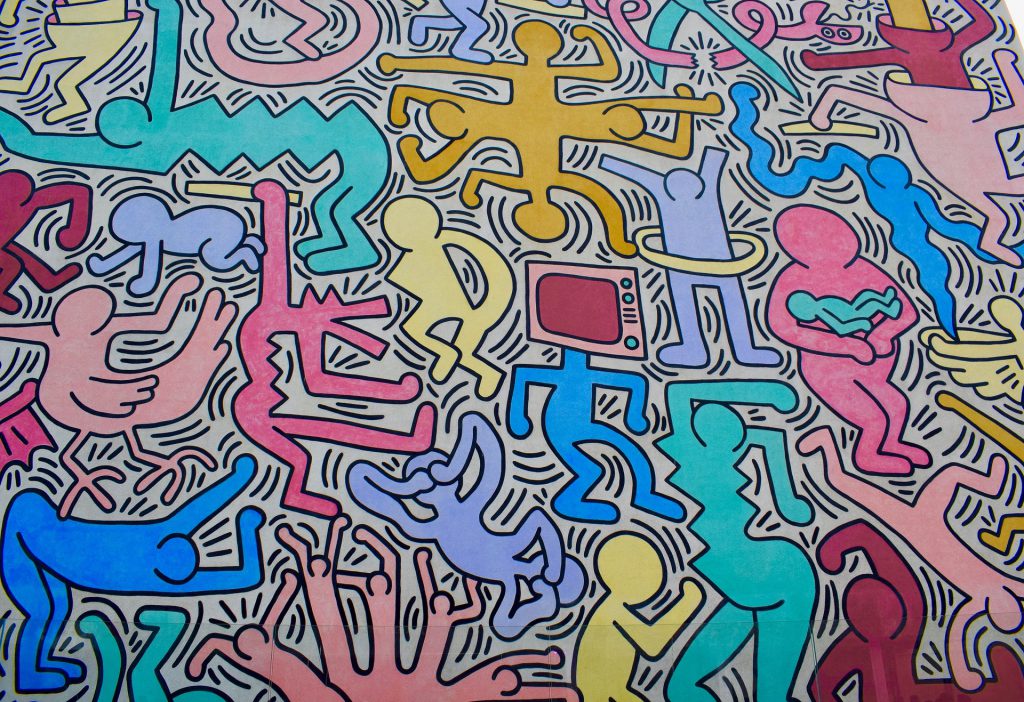 Cosa vedere a Pisa in un giorno: il murales Tuttomondo di Keith Haring