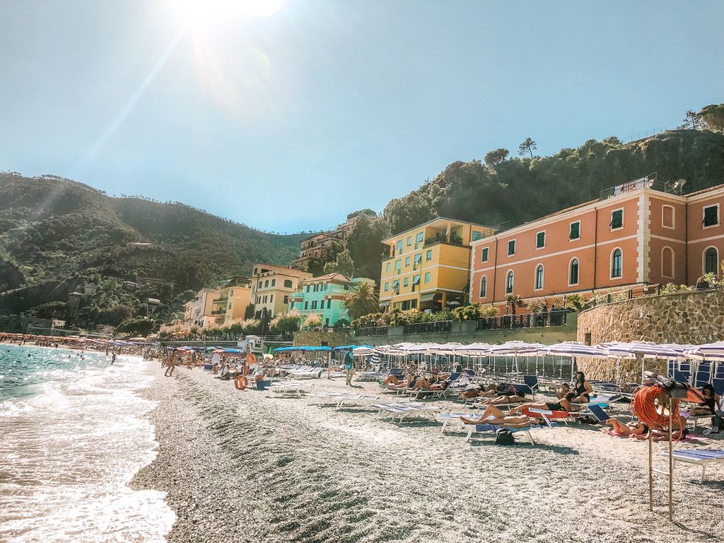 al mare sulla riviera di levante: Monterosso al mare