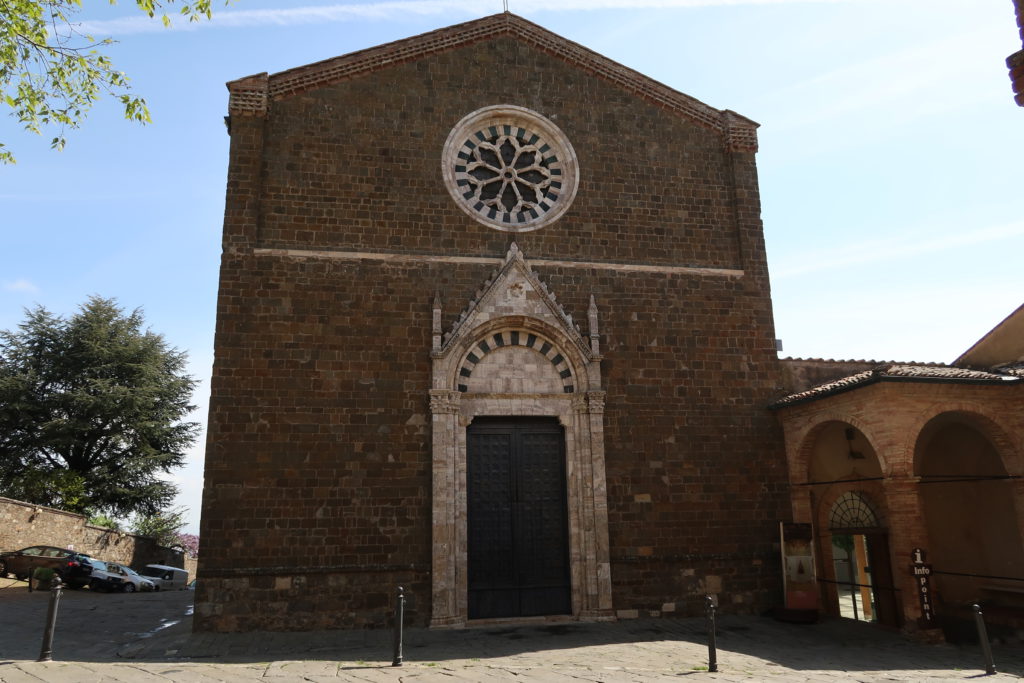 Cosa vedere a Montalcino: la Chiesa di Sant'Agostino