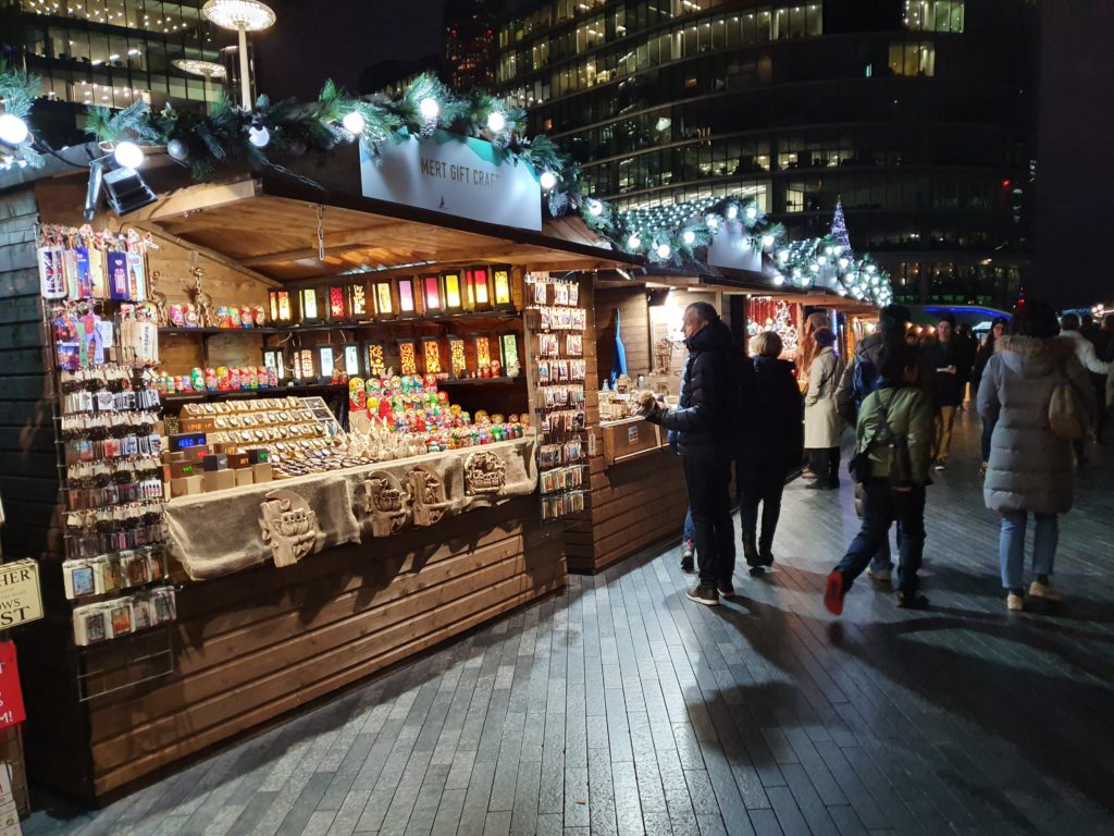 mercatini di natale a Londra: Christmas by the river