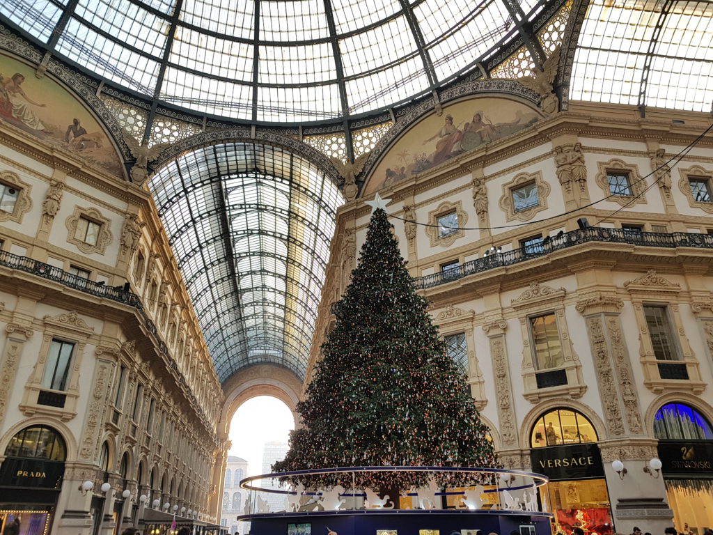 Galleria Vittorio Emanuele nel periodo natalizio