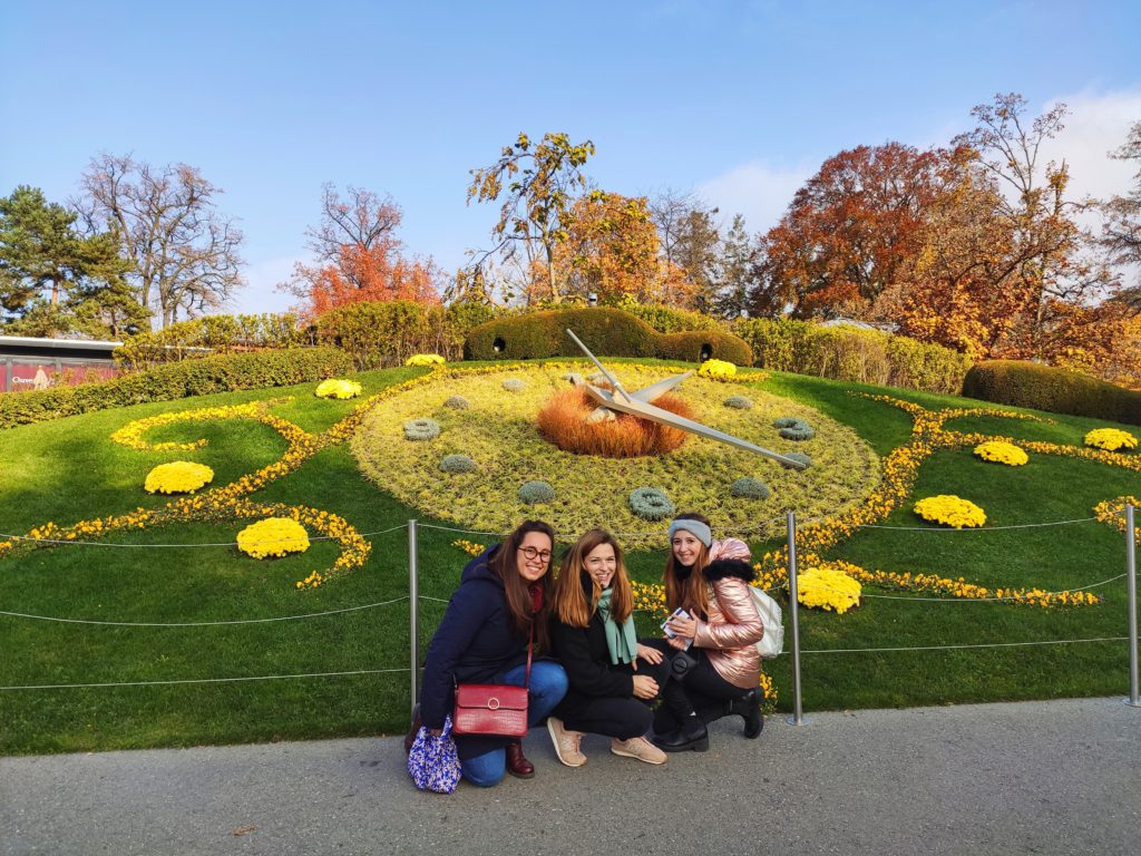 Cosa vedere a Ginevra: l'orologio fiorito