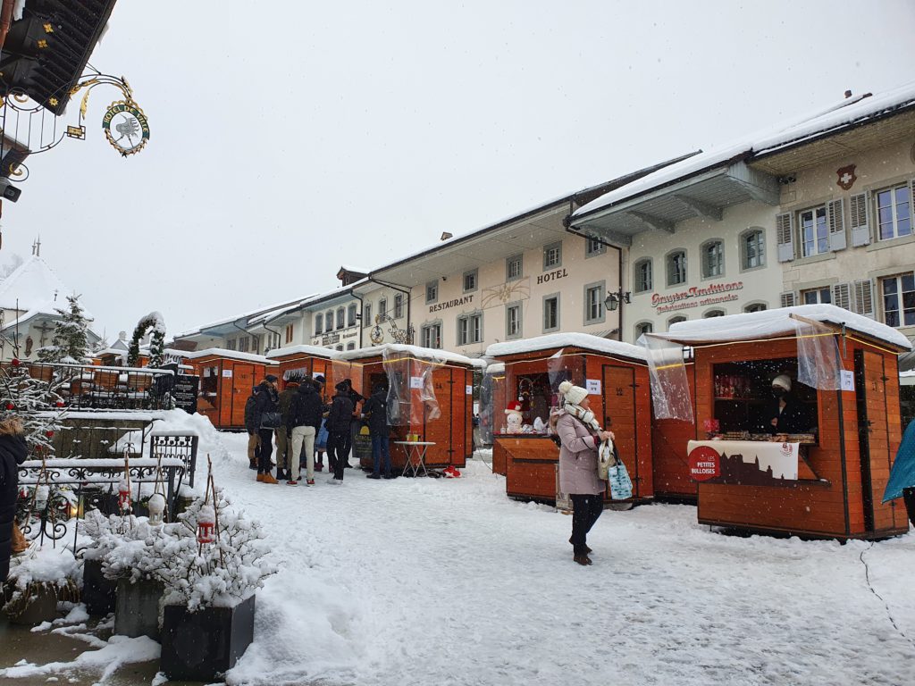 I mercatini di natale di Gruyères