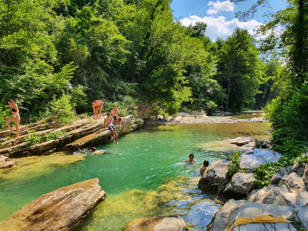 Le pozze del Torrente Corsalone